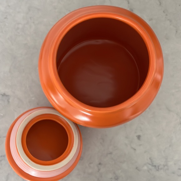 Rae Dunn “CANDY CORN” large canister - Picture 5 of 5